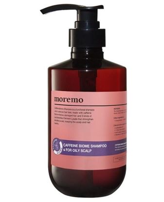 Picture of MOREMO Caffeine biome anti hair loss shampoo for oily scalp